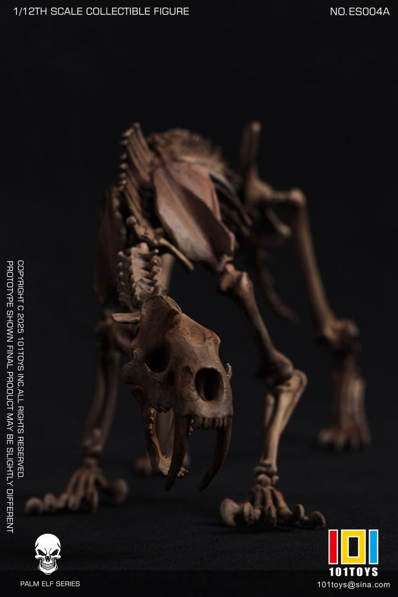 Pocket Elf Series - Sabre-toothed Tiger Skeleton Body 1/12