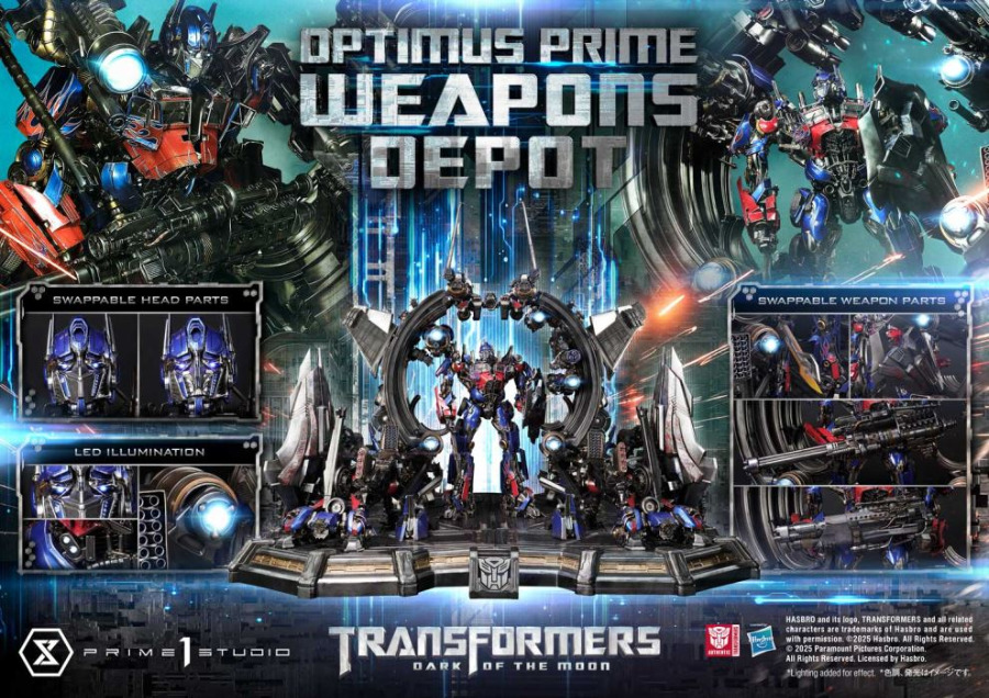 Optimus Prime Weapons Depot - Transformers: Dark of the Moon