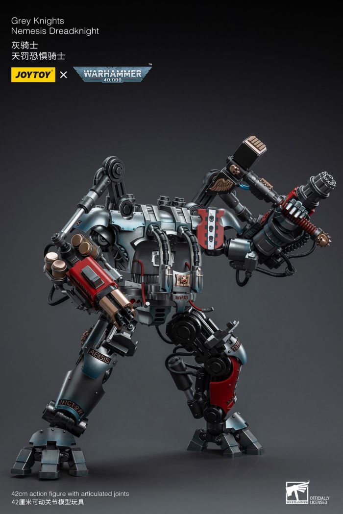 Grey Knight Sky Punishment Fear Knight (with driver) 1/18