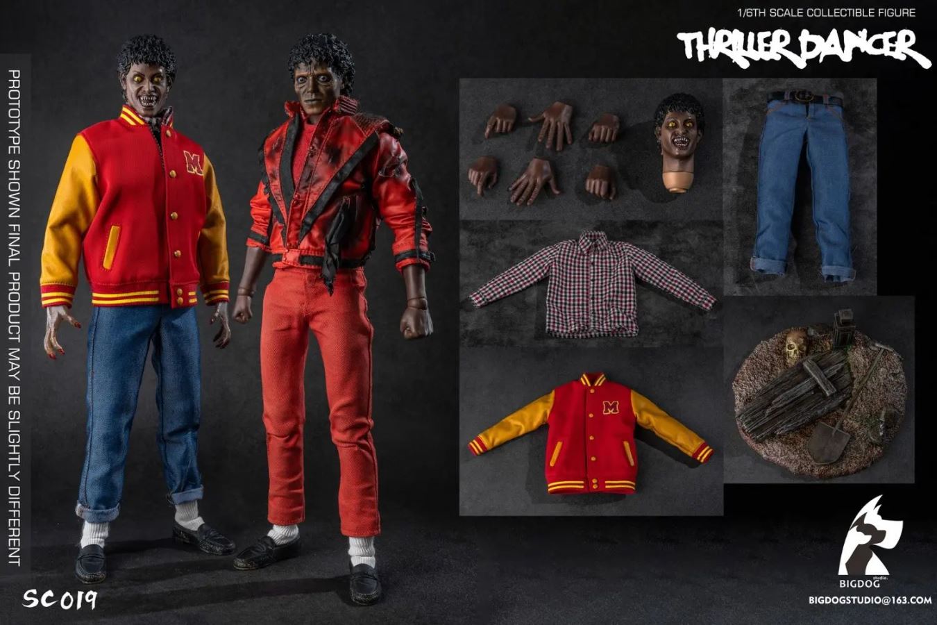 Michael JacksonThriller dancer Single version 1/6