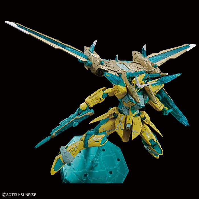 MG 1/100 Justice Gundam [CROSS CONTRAST COLORS / CLEAR GREEN]