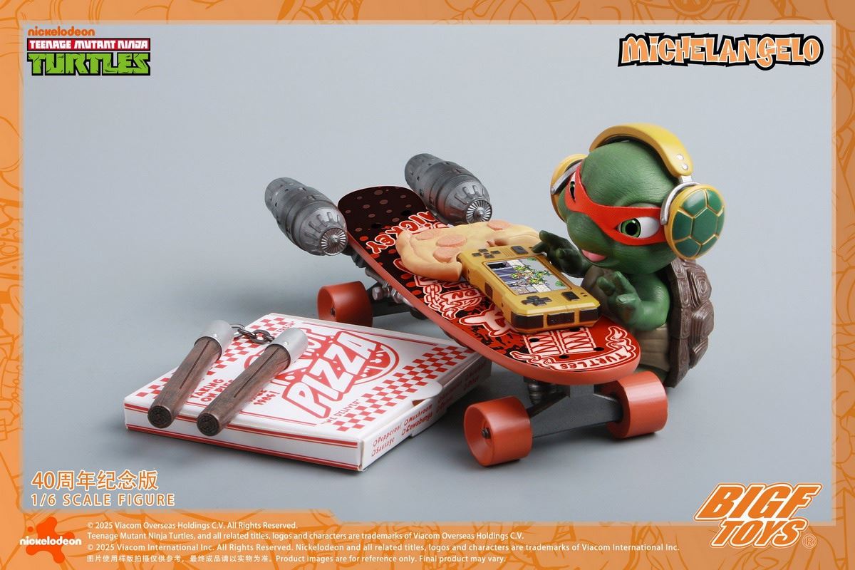 TNMT Michelangelo 40th Anniversary Edition 1/6