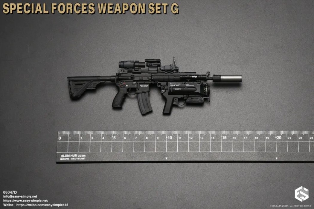 Special Forces Weapon Set 1/6