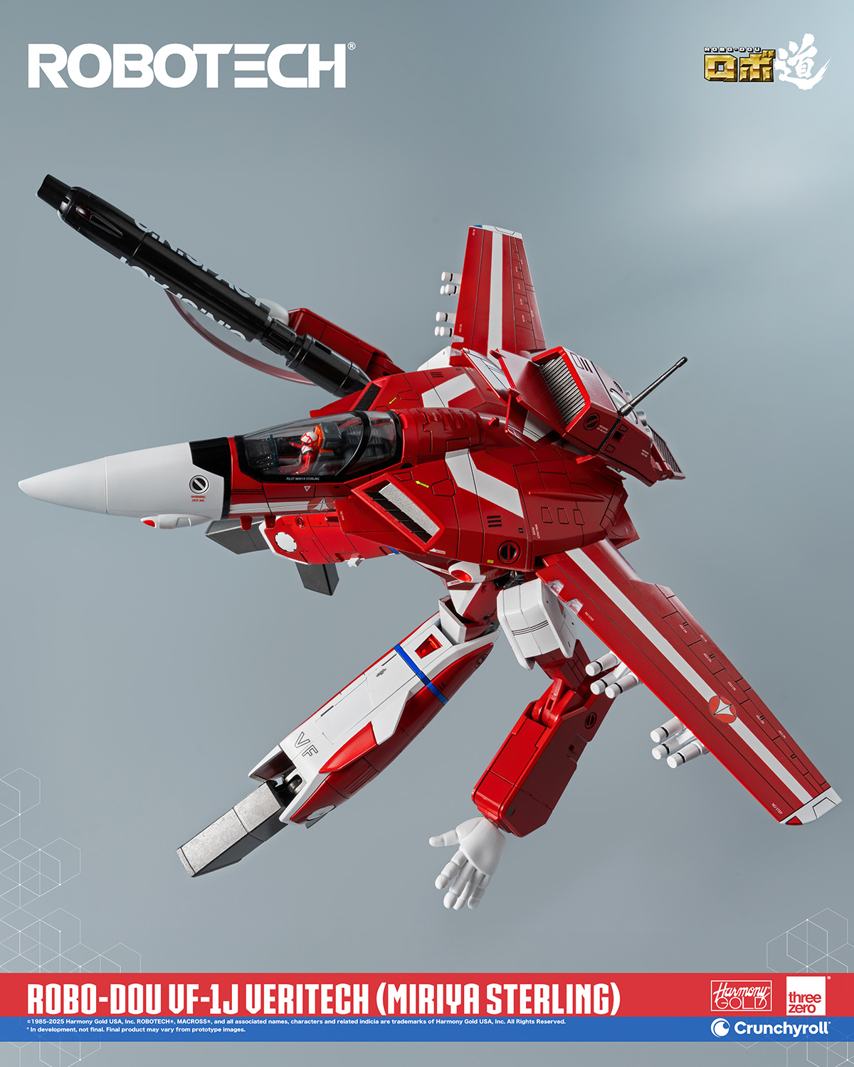 ROBO-DOU ROBOTECH VF-1J Veritech (Miriya Sterling)
