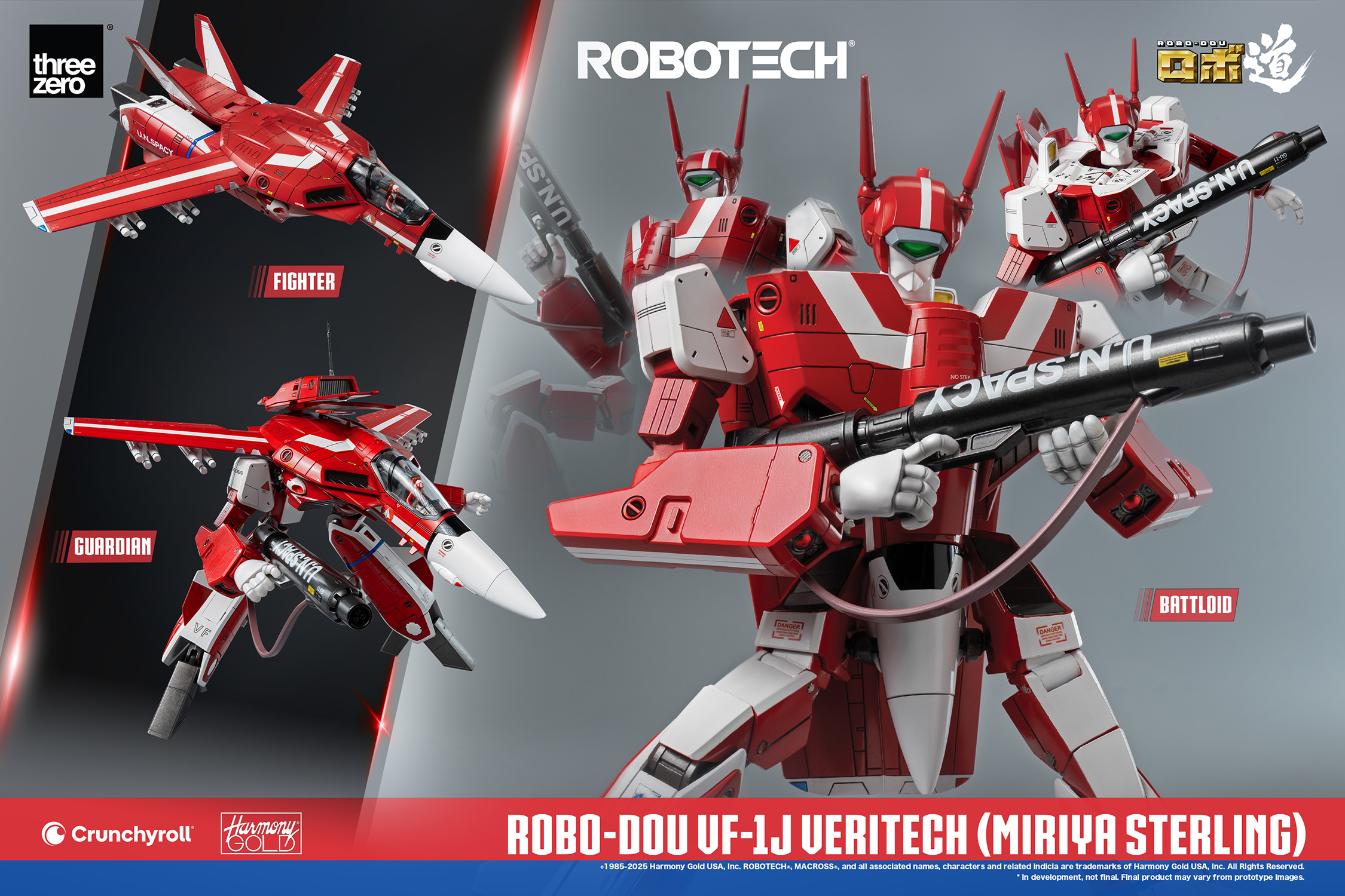 ROBO-DOU ROBOTECH VF-1J Veritech (Miriya Sterling)