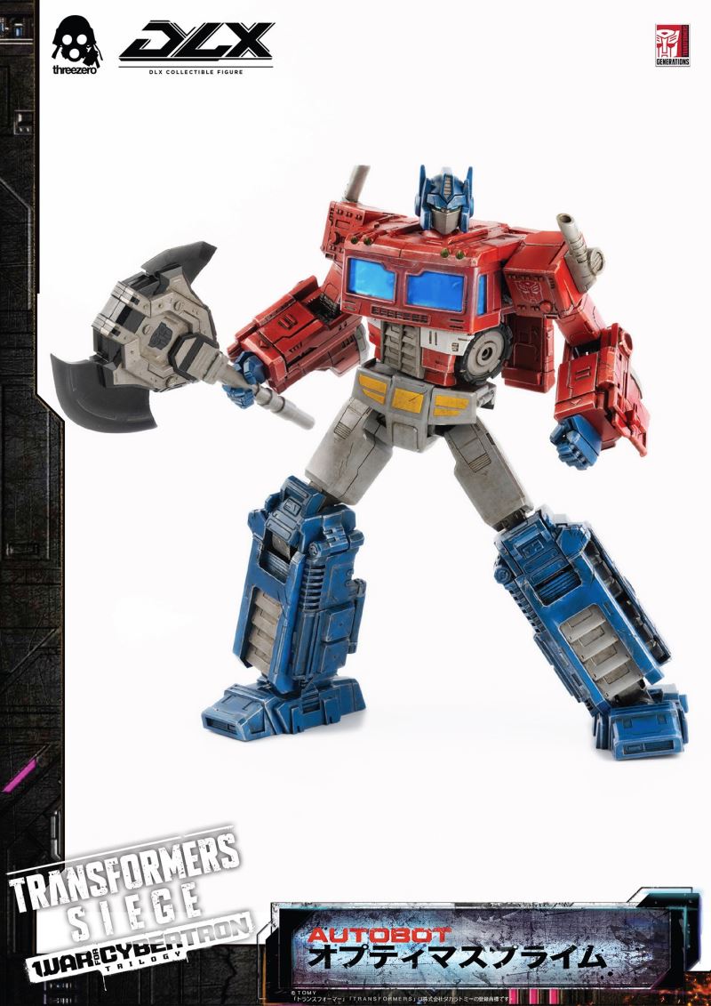 Transformers: War for Cybertron Trilogy: Siege DLX Optimus Prime