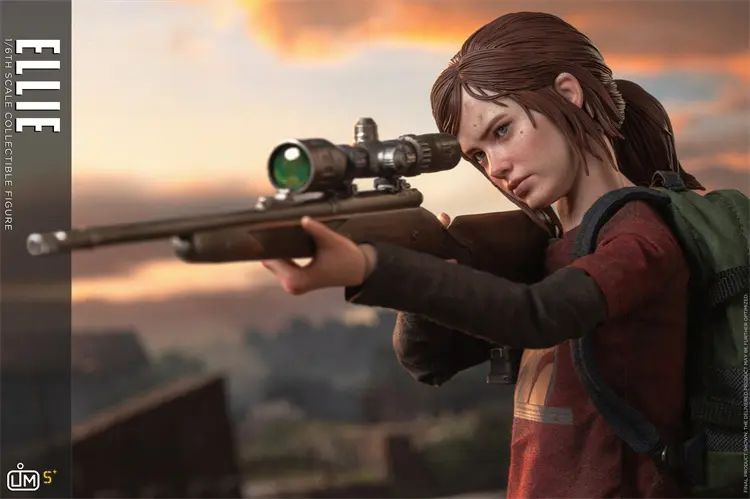 Joel & Ellie & Clicker - The Last of Us [LIM013] 1/6