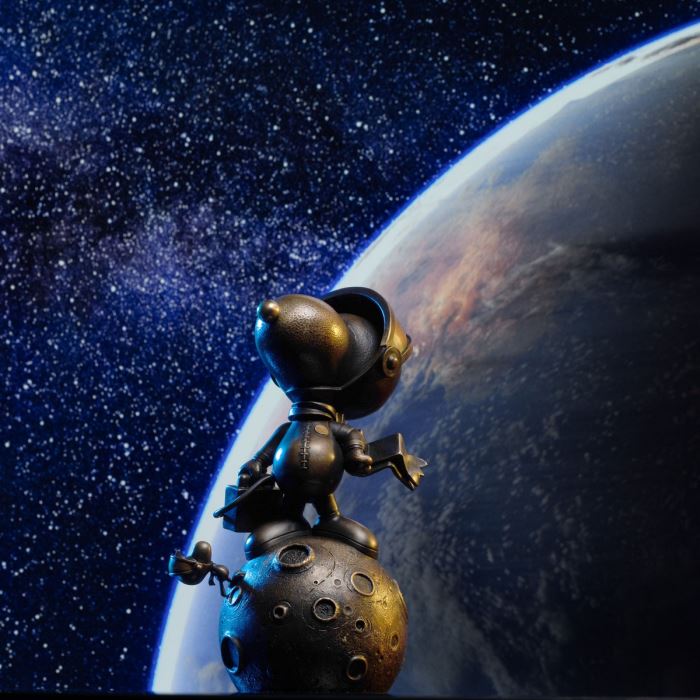 Snoopy on the Moon