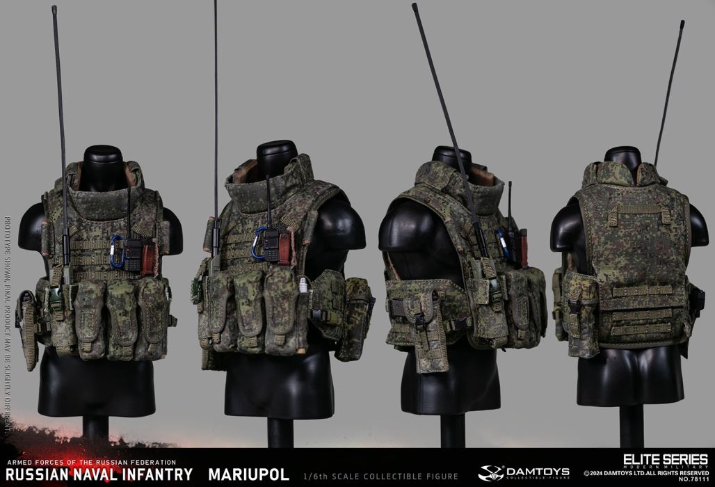 Russian Federation Navy Infantry Commander Mariupol 1/6