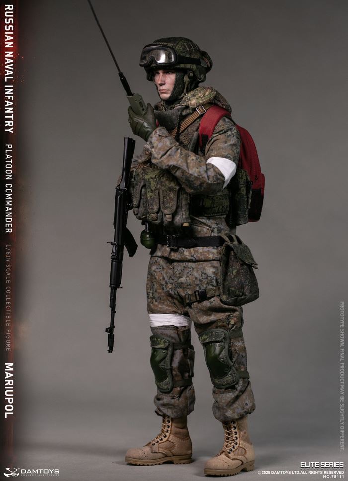 Russian Federation Navy Infantry Commander Mariupol 1/6
