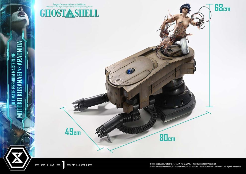 Motoko Kusanagi VS Arachnida - GHOST IN THE SHELL