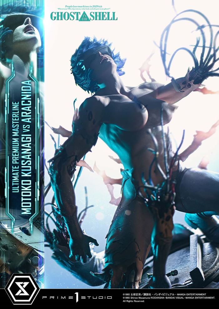 Motoko Kusanagi VS Arachnida - GHOST IN THE SHELL