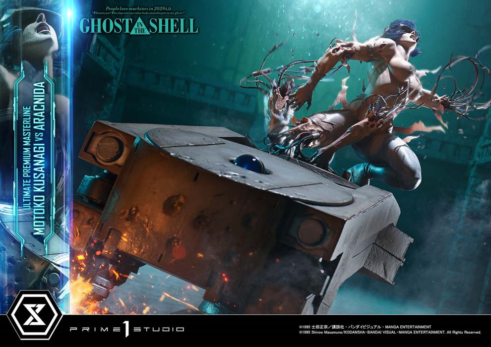 Motoko Kusanagi VS Arachnida - GHOST IN THE SHELL