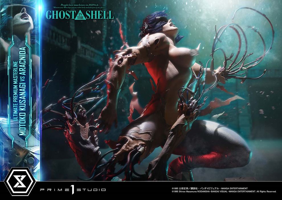 Motoko Kusanagi VS Arachnida - GHOST IN THE SHELL