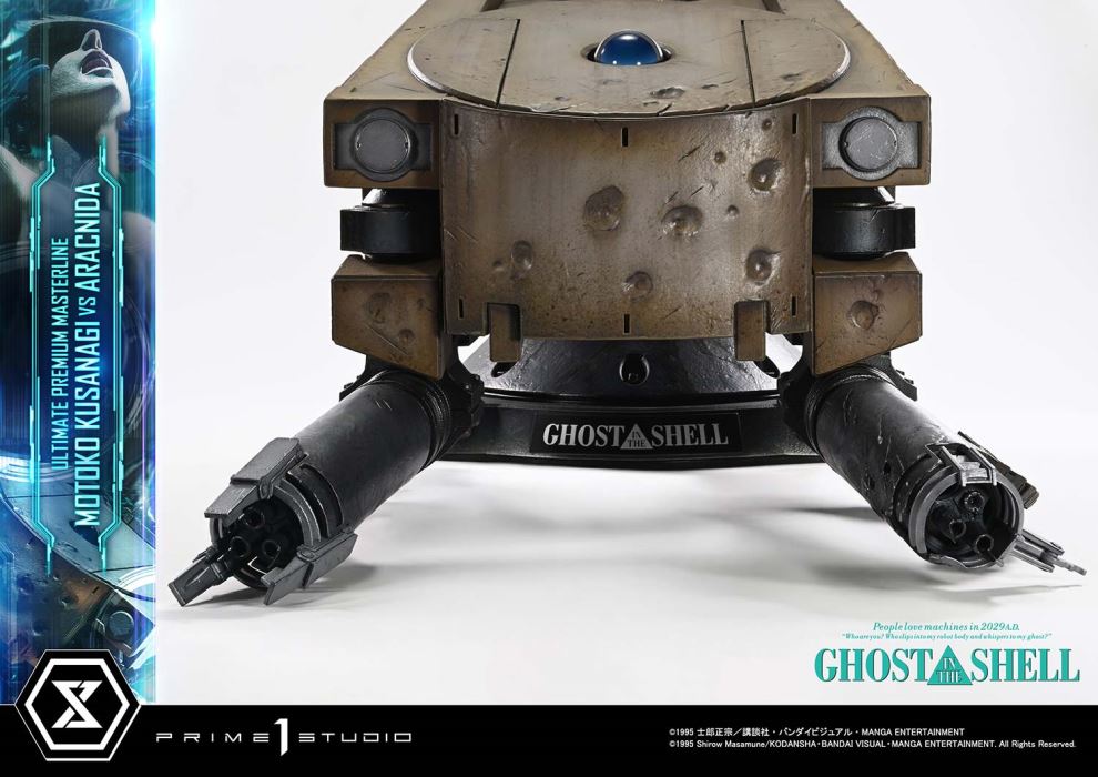 Motoko Kusanagi VS Arachnida - GHOST IN THE SHELL