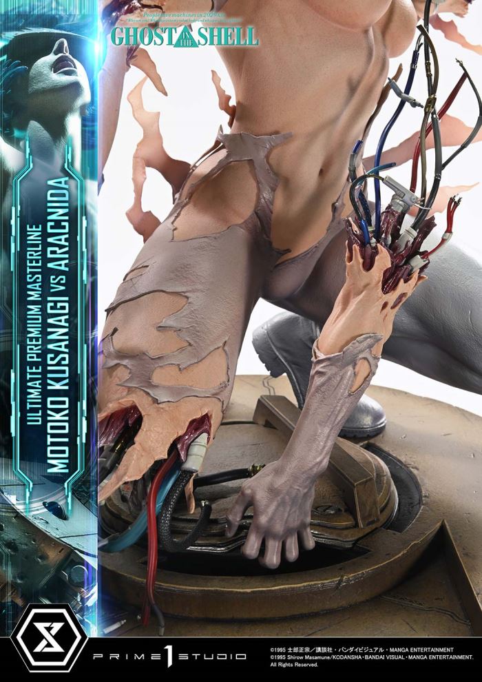 Motoko Kusanagi VS Arachnida - GHOST IN THE SHELL