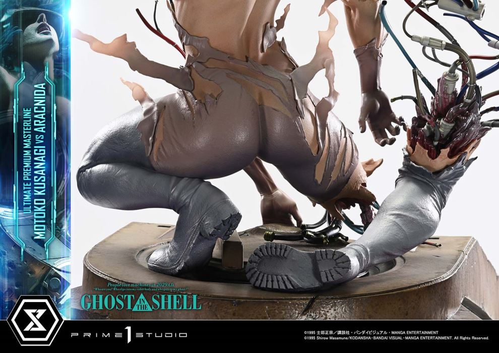 Motoko Kusanagi VS Arachnida - GHOST IN THE SHELL