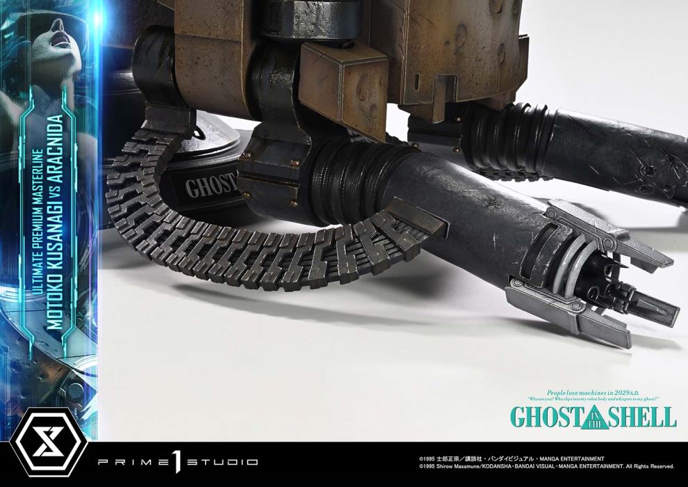 Motoko Kusanagi VS Arachnida - GHOST IN THE SHELL