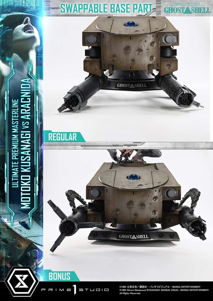 Motoko Kusanagi VS Arachnida - GHOST IN THE SHELL