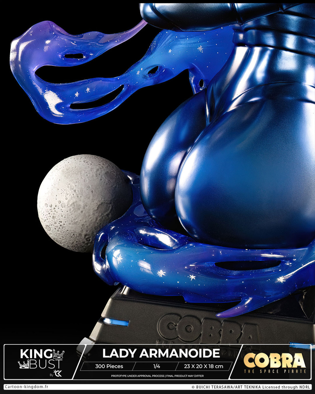 The space pirate Cobra Lady Armanoide Bust 1/6