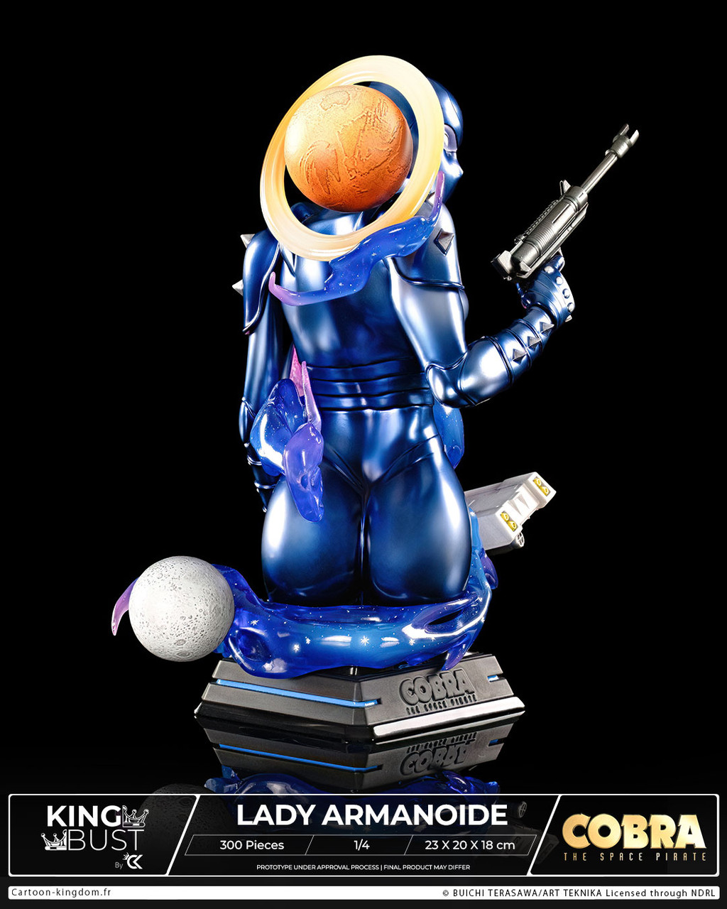 The space pirate Cobra Lady Armanoide Bust 1/6