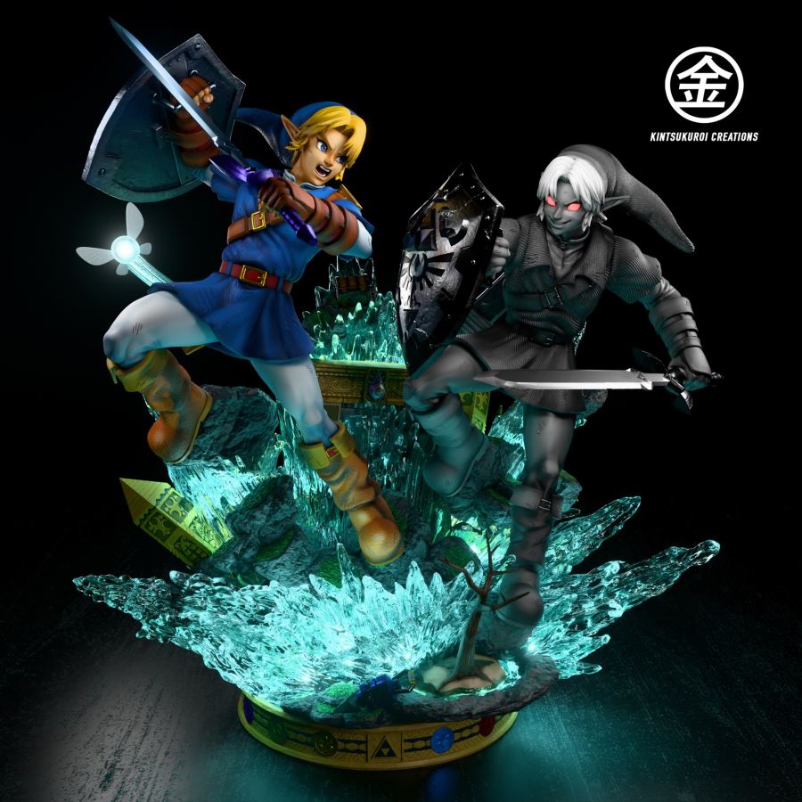 LINK VS DARK LINK - The Legend of Zelda
