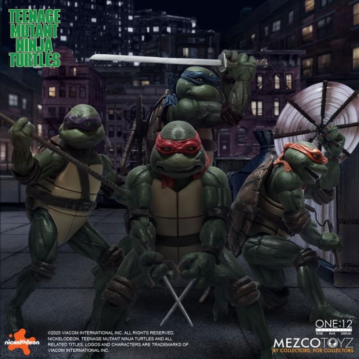 One:12 Collective Teenage Mutant Ninja Turtles 1990 film set