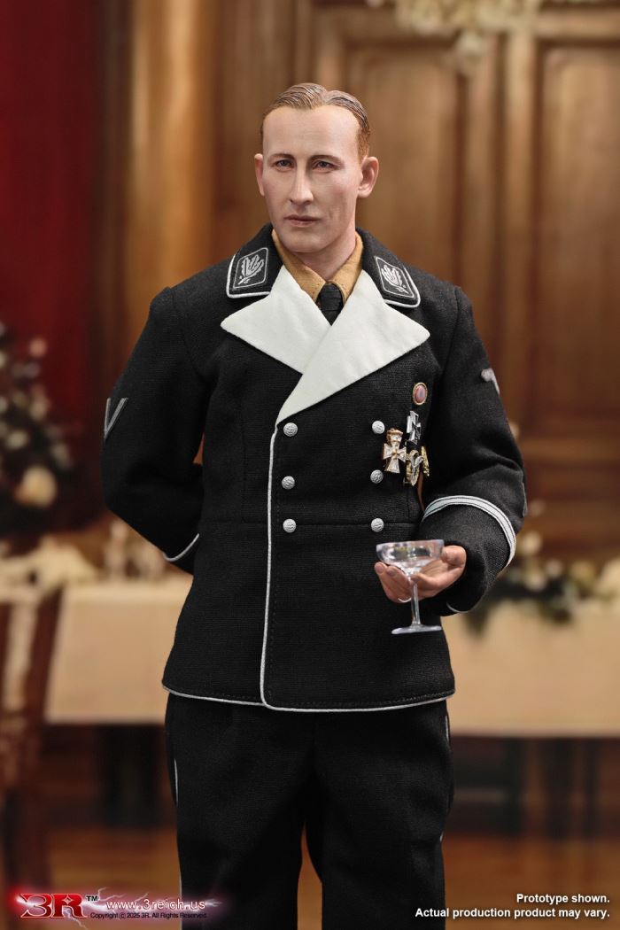 WWII German SS General Reinhard Heydrich (Black Dress Version) 1/6