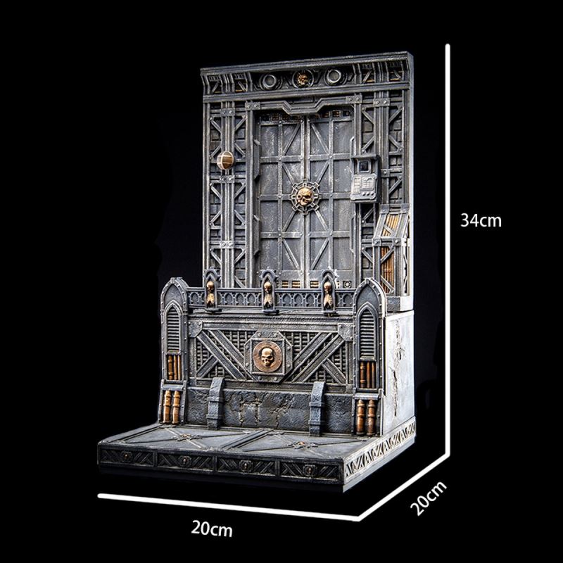 Steel Cast Warhammer Brother Mountain Base (Hive City Version)
