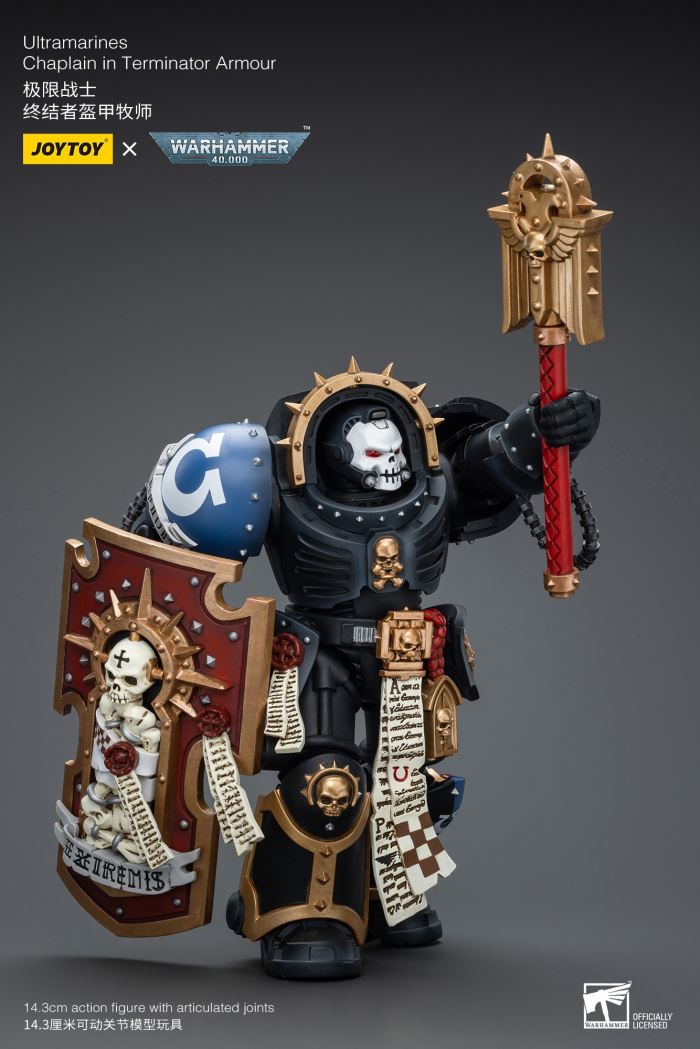Dark Angels Mentor/Blood Angels Captain/Ultramarines Primaris Captain/Terminator Armor Priest 1/18
