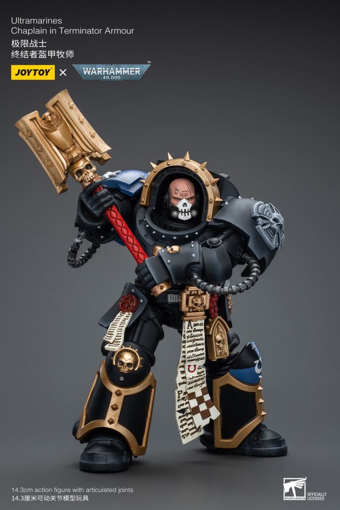 Dark Angels Mentor/Blood Angels Captain/Ultramarines Primaris Captain/Terminator Armor Priest 1/18