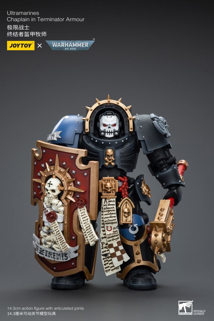 Dark Angels Mentor/Blood Angels Captain/Ultramarines Primaris Captain/Terminator Armor Priest 1/18