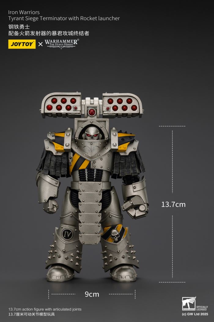 Iron Warriors Tactical Squad - Siege Terminator 2-Man Set / MK3 Tactical Squad 2-Man Set 1/18