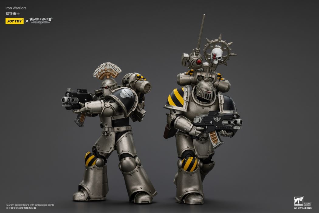 Iron Warriors Tactical Squad - Siege Terminator 2-Man Set / MK3 Tactical Squad 2-Man Set 1/18