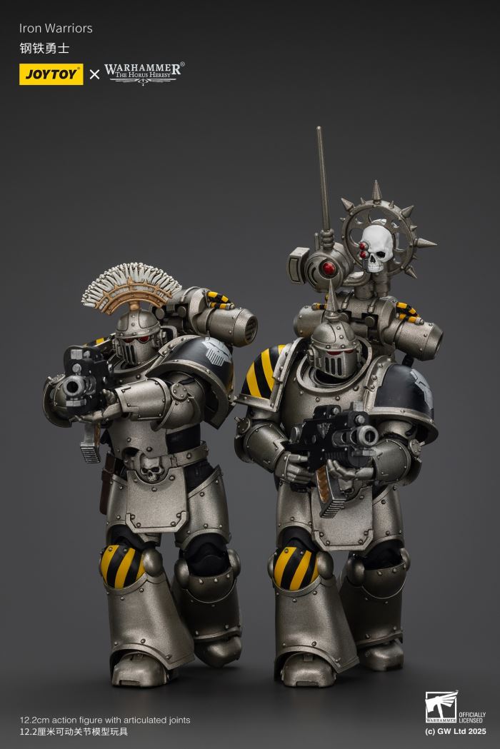 Iron Warriors Tactical Squad - Siege Terminator 2-Man Set / MK3 Tactical Squad 2-Man Set 1/18