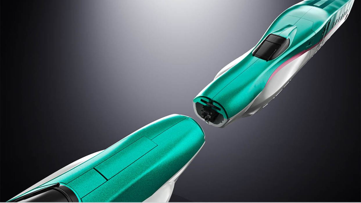 Soul of Chogokin GX-115 Shinkansen Transforming Robot Shinkalion E5 Hayabusa