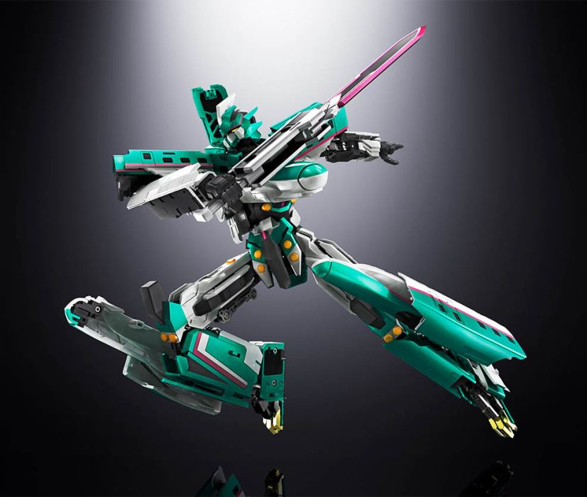Soul of Chogokin GX-115 Shinkansen Transforming Robot Shinkalion E5 Hayabusa