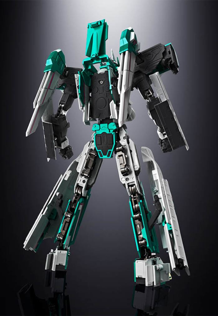 Soul of Chogokin GX-115 Shinkansen Transforming Robot Shinkalion E5 Hayabusa