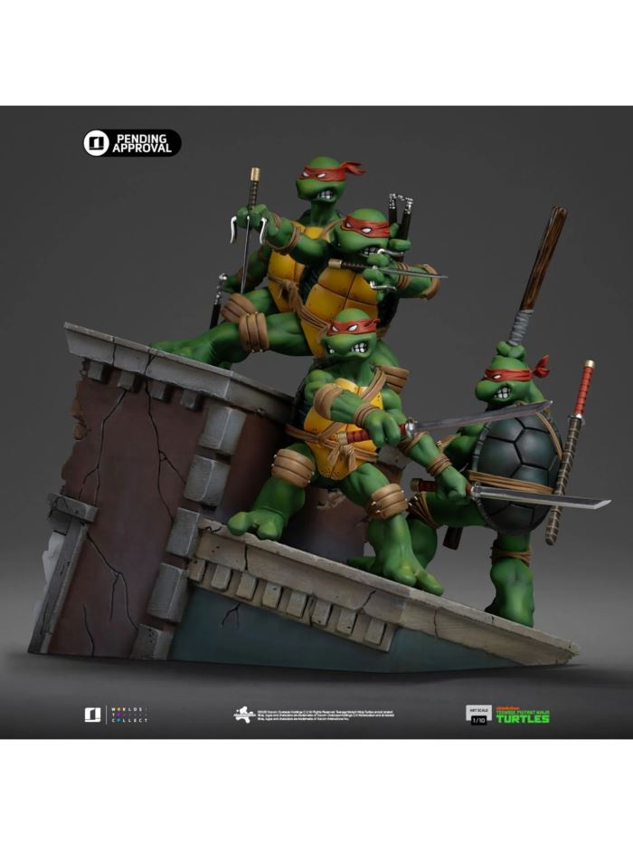 TMNT 1st Cover Set - Teenage Mutant Ninja Turtles - Art Scale 1/10