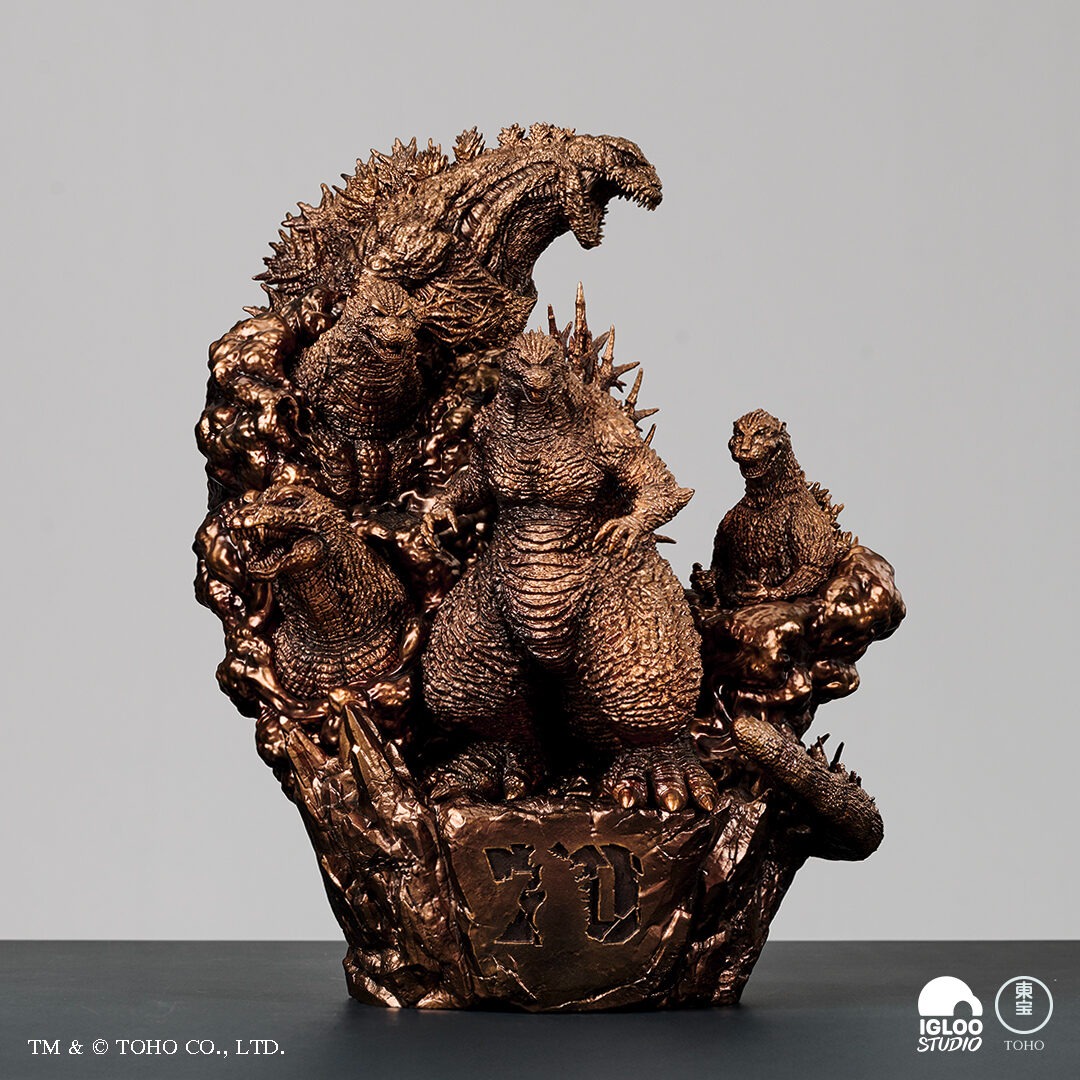 Godzilla Five Legacies Bronze Version