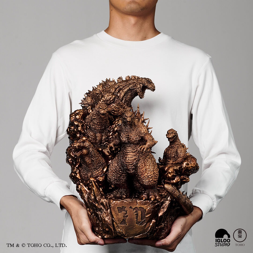 Godzilla Five Legacies Bronze Version