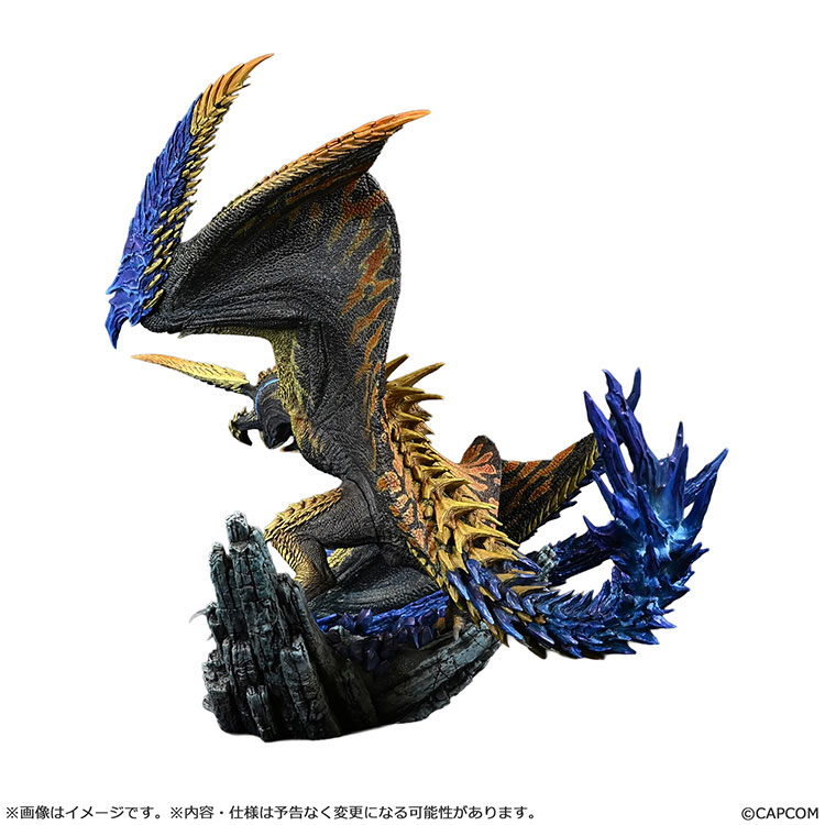 Capcom Figure Builder Creator's Model Monster Hunter Wilds Shining Thunder Wyvern Rey Dau