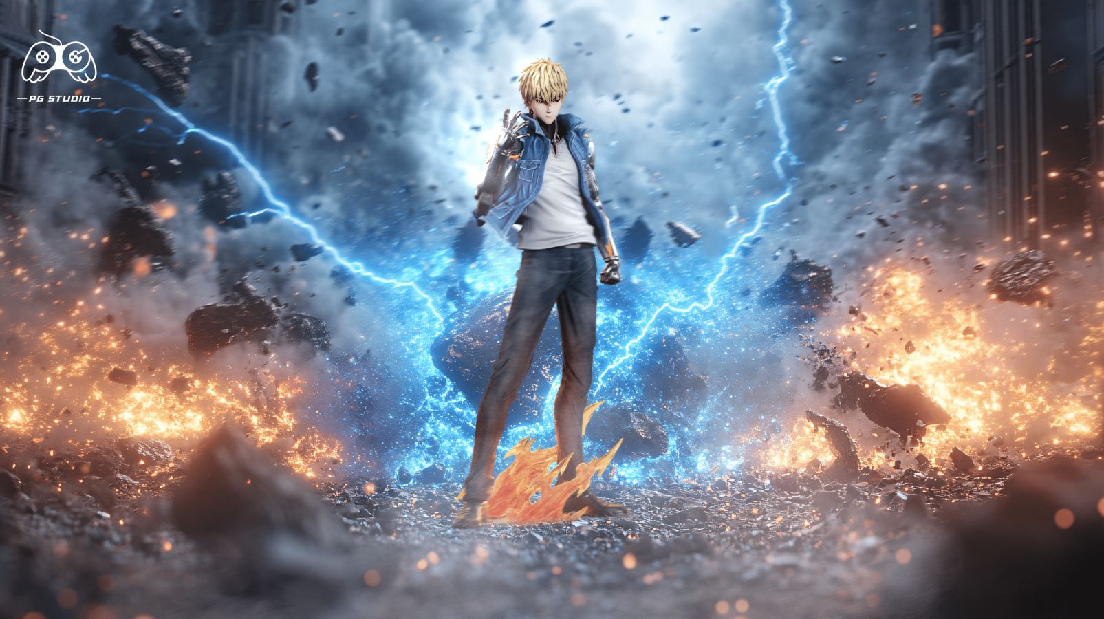 Saitama x Genos - One-Punch Man