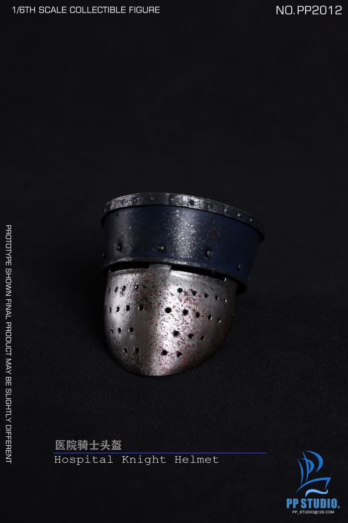 Teutonic Knight Alloy Helmet Set 1/6