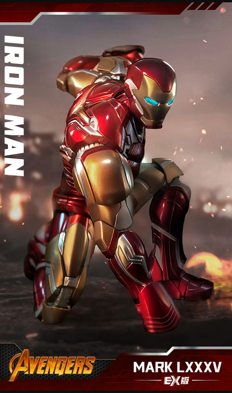 Marvel heroes-Championclass-CC-01 Iron Man MK85 EX Plastic Kit (EX Edition)