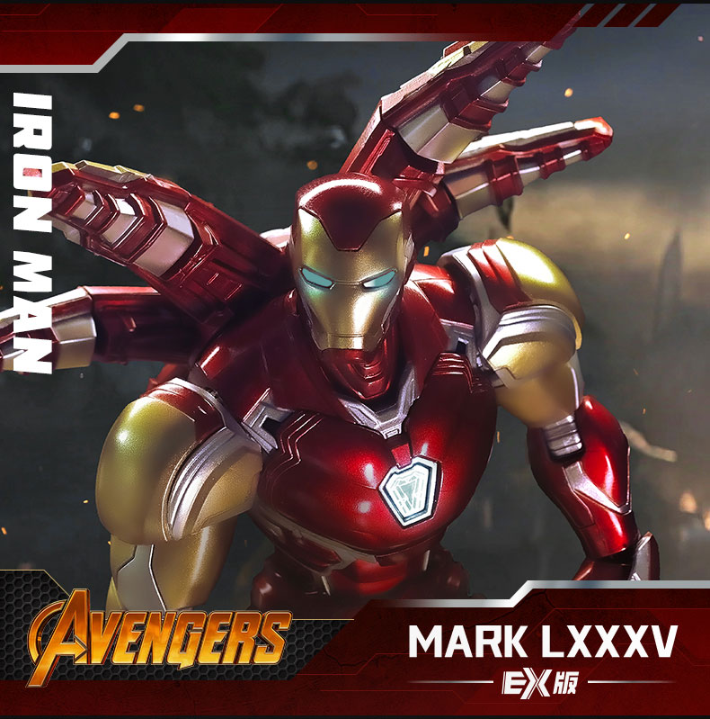 Marvel heroes-Championclass-CC-01 Iron Man MK85 EX Plastic Kit (EX Edition)