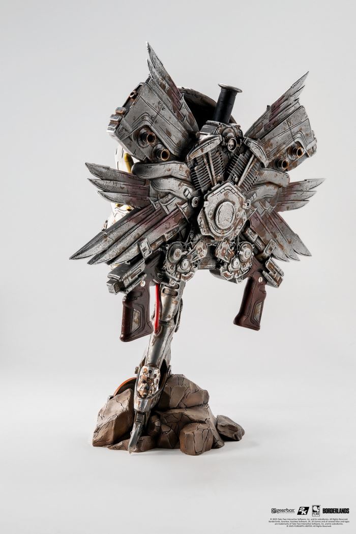 Borderlands - Madman Thug Mask Statue