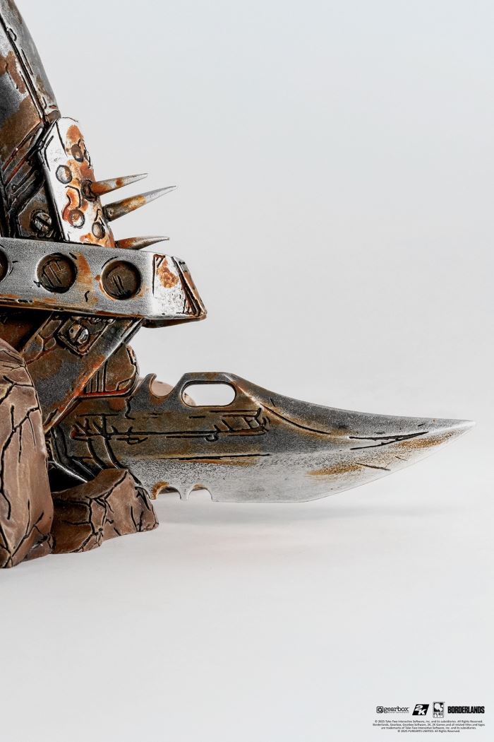 Borderlands - Madman Thug Mask Statue