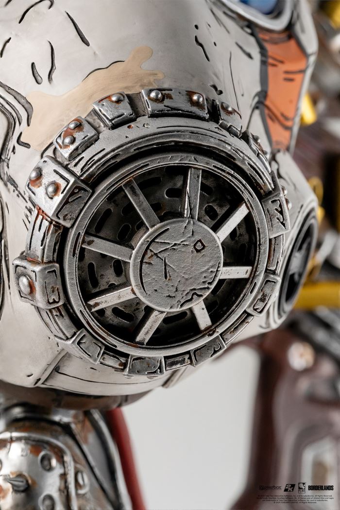 Borderlands - Madman Thug Mask Statue