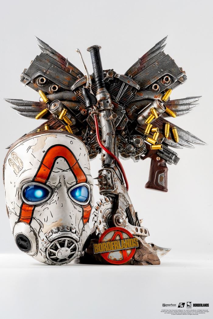 Borderlands - Madman Thug Mask Statue